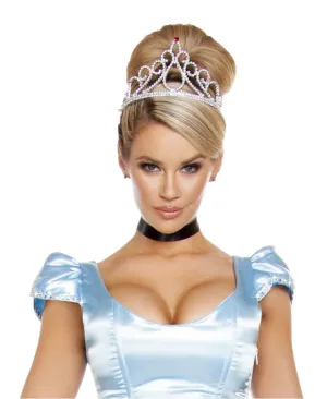 Beautiful Rhinestone Tiara Costume