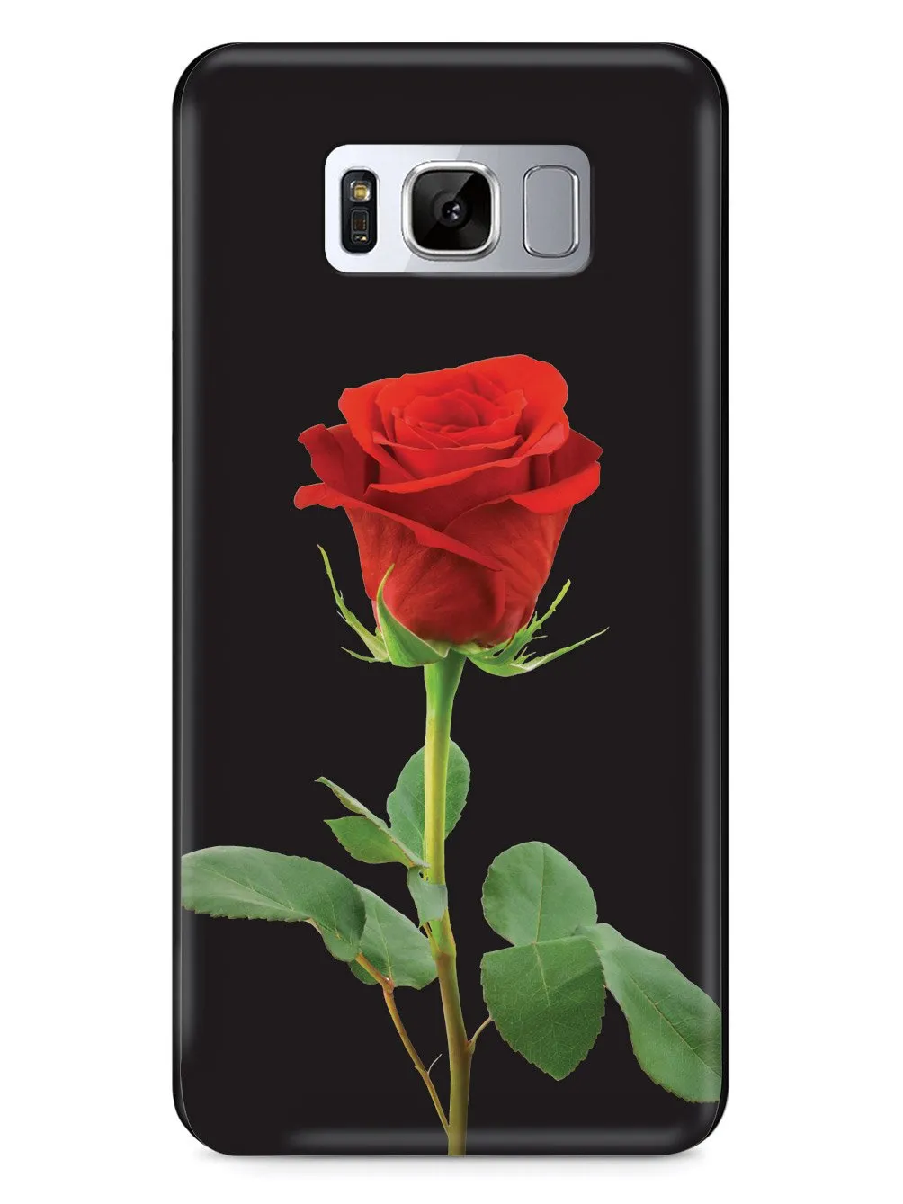 Beautiful Rose - Black Case