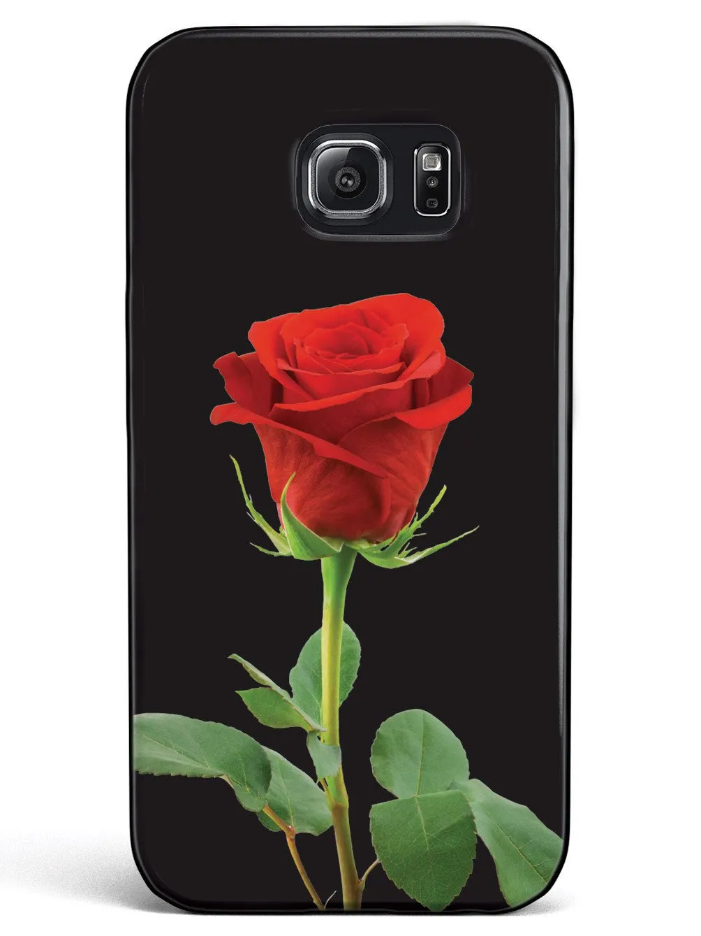 Beautiful Rose - Black Case