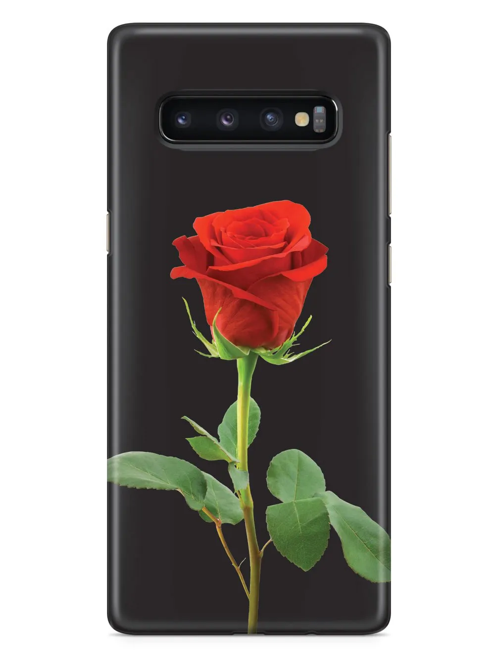 Beautiful Rose - Black Case