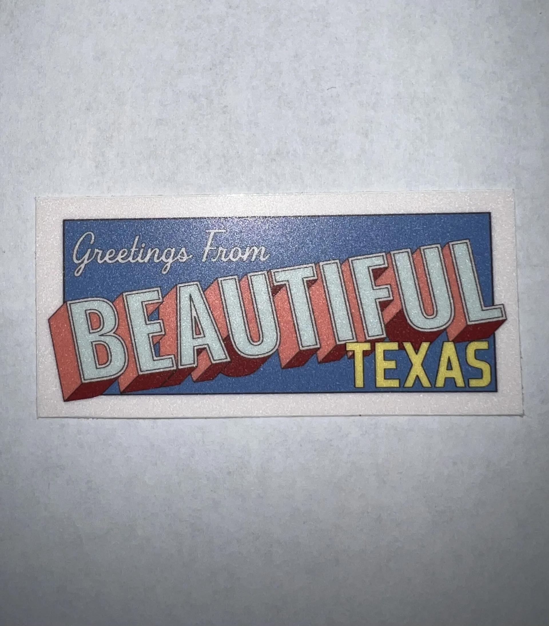 Beautiful Texas Sticker