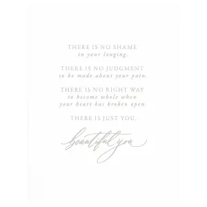 Beautiful You Sympathy Card