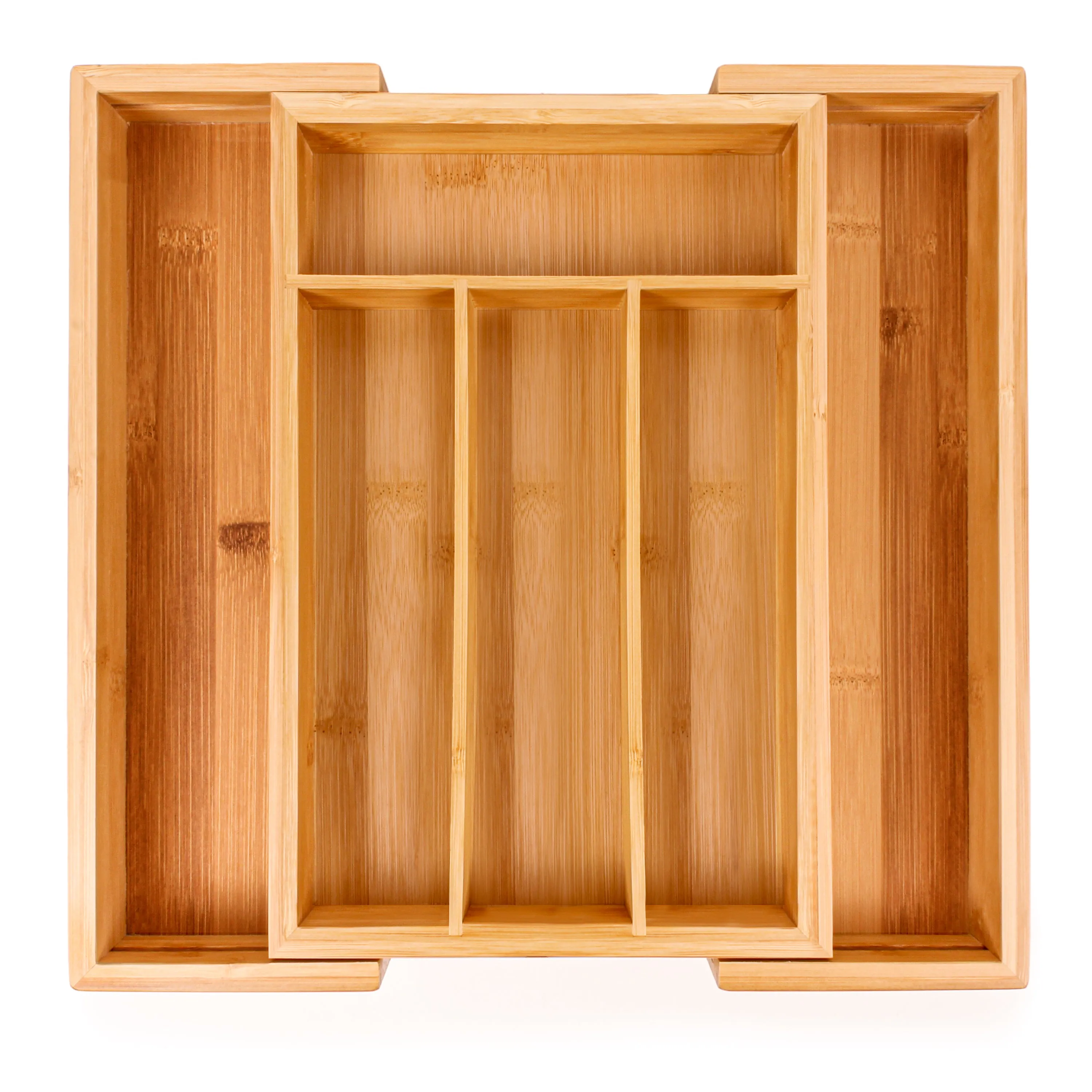 BergHOFF Bamboo 6-Slot Expanding Flatware Organizer