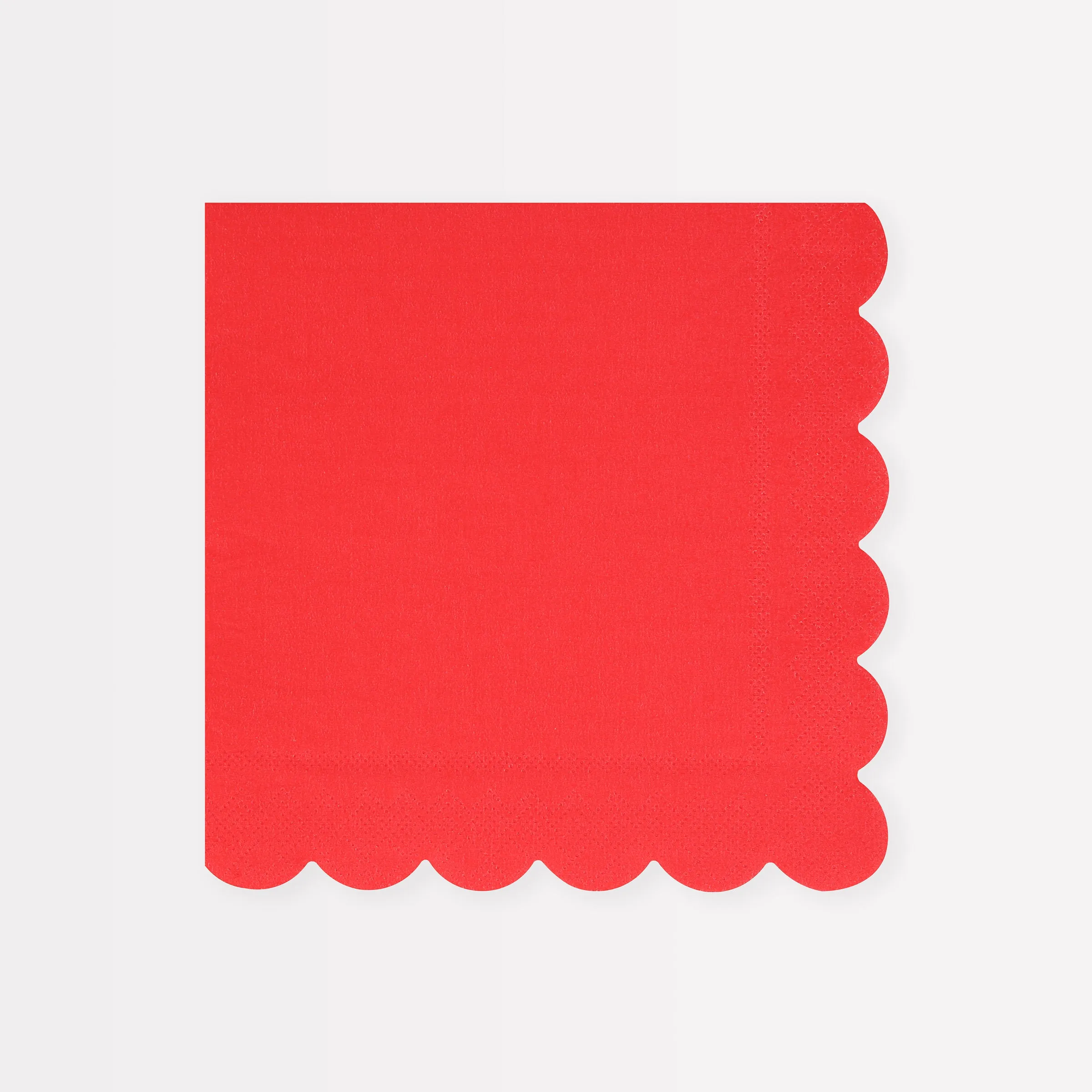 Berry Red Large Napkins (x 16)