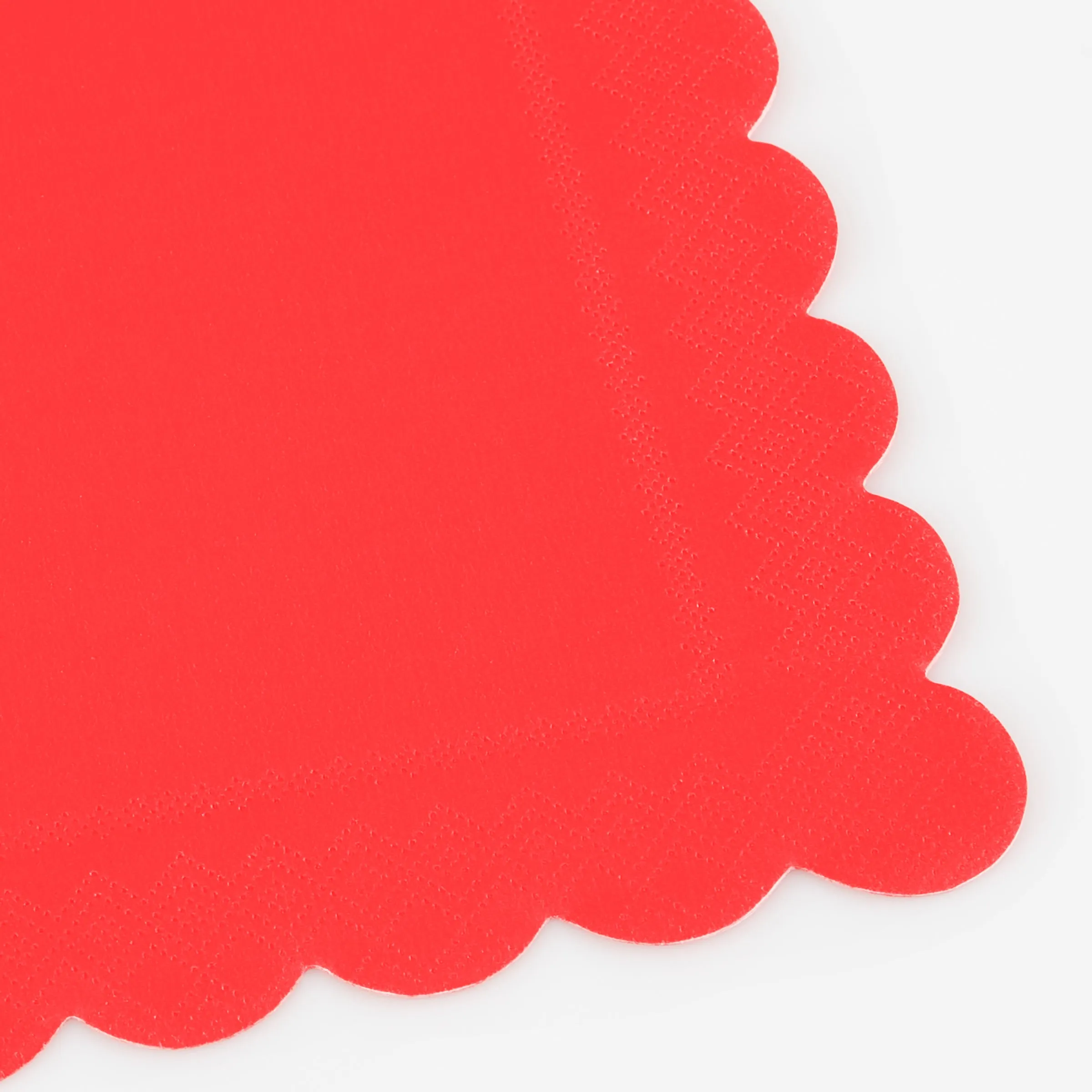 Berry Red Large Napkins (x 16)