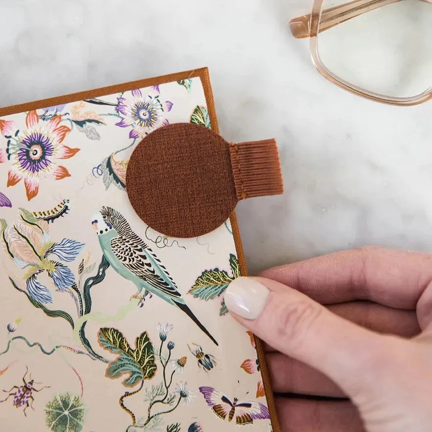 Bespoke Letterpress Pen Holder Loop - Rust