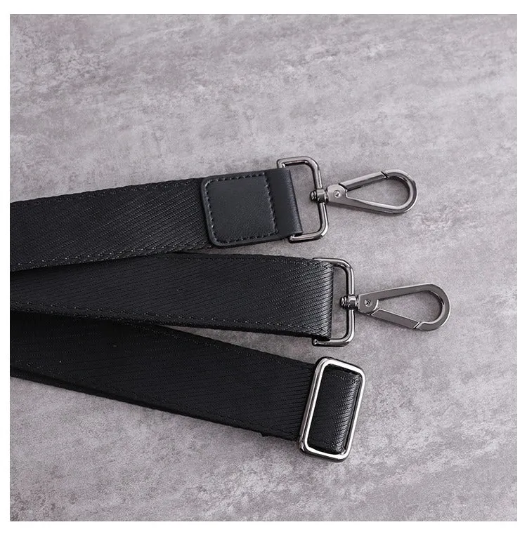 Black Nylon Shoulder Bag Handbag Women's Nylon Crossbody Bag Black Crossbody Nylon Bag