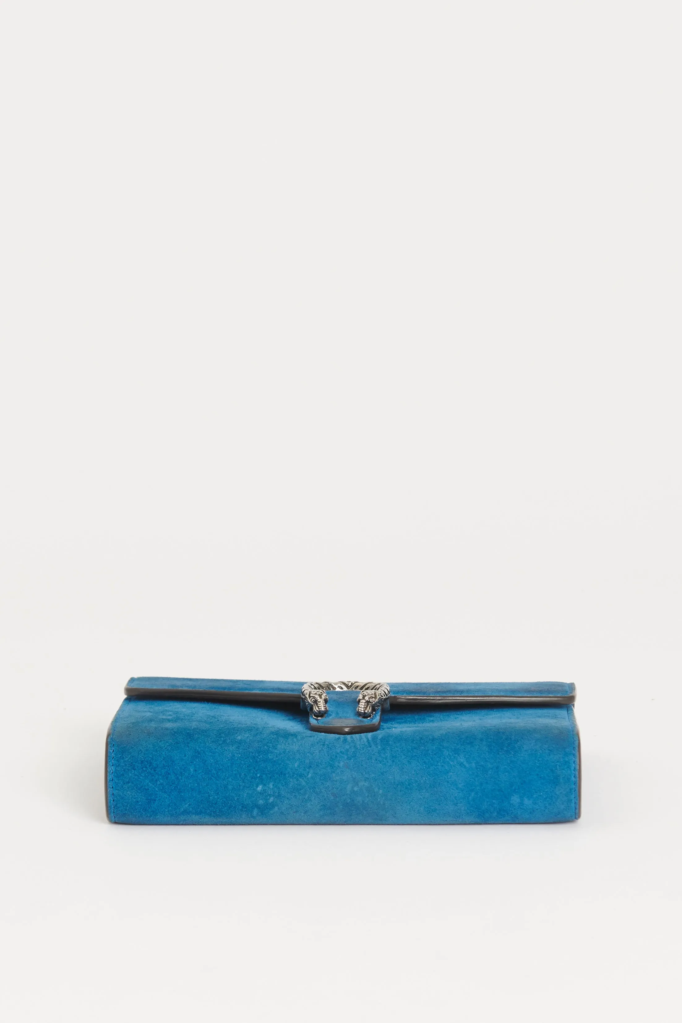 Blue Suede Mini Dionysus Wallet on Chain Preowned Bag