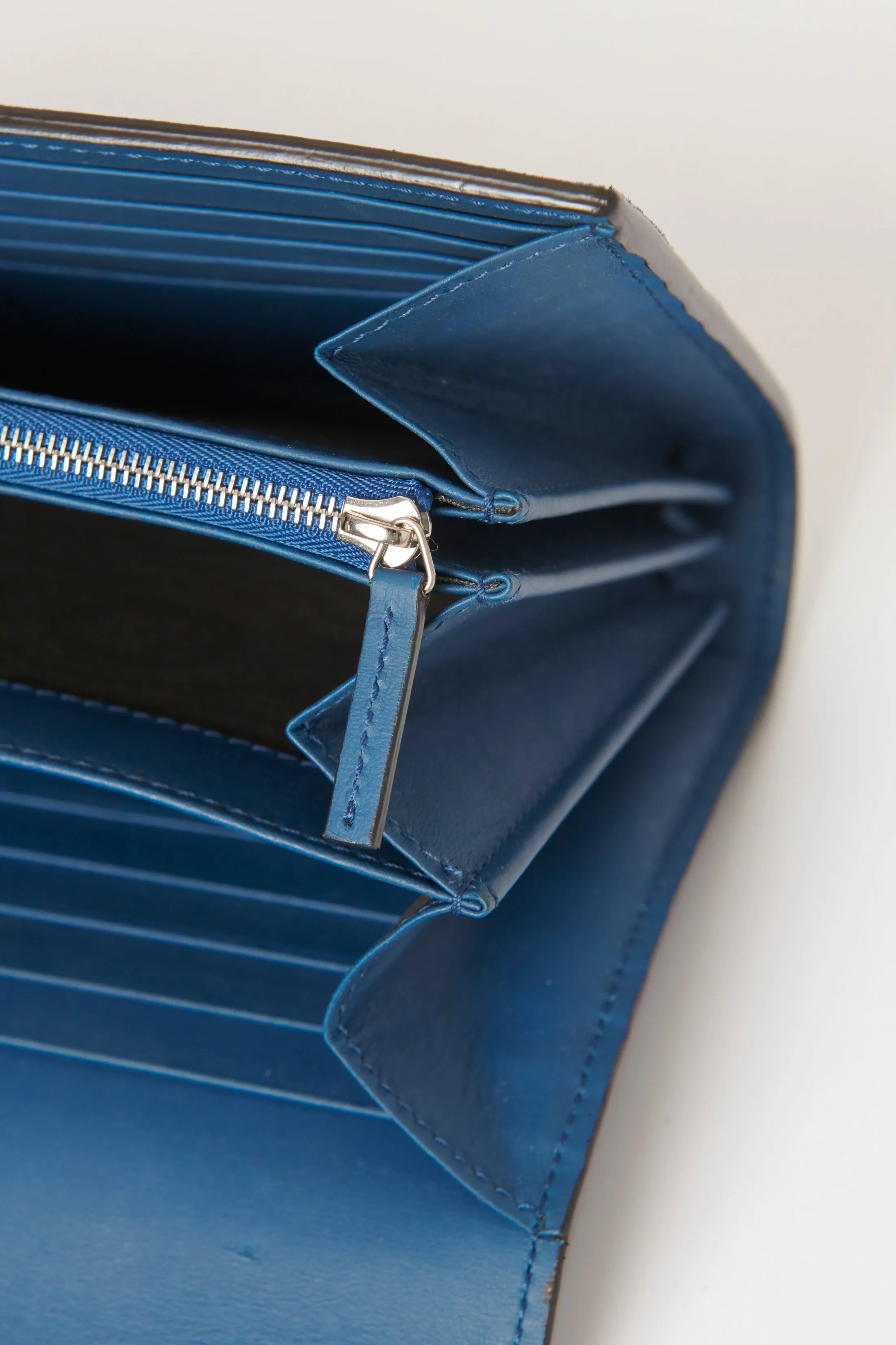 Blue Suede Mini Dionysus Wallet on Chain Preowned Bag