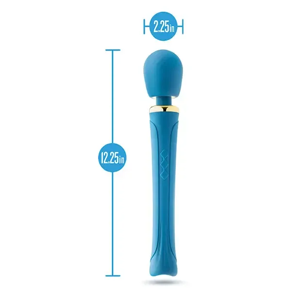 Blush Dianna Wand Massager - Teal