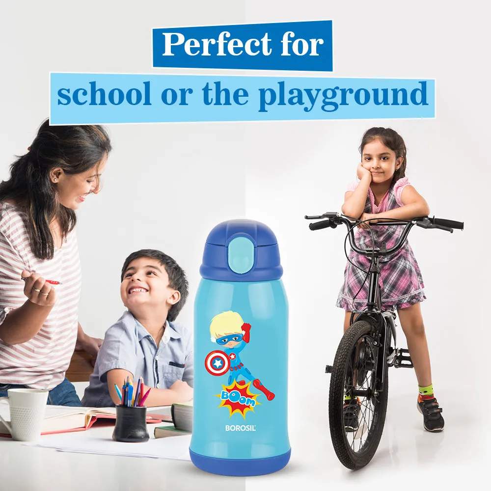 Borosil Superhero Kids Sipper