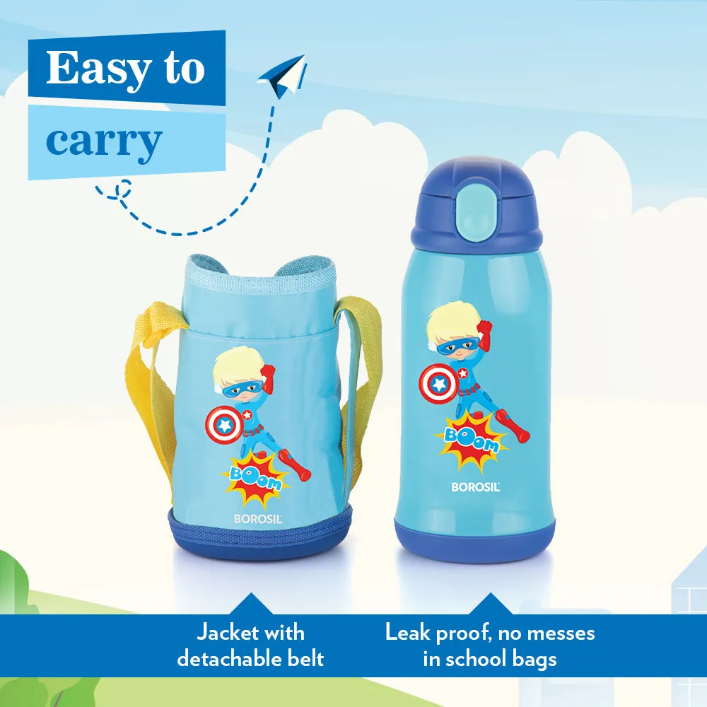 Borosil Superhero Kids Sipper