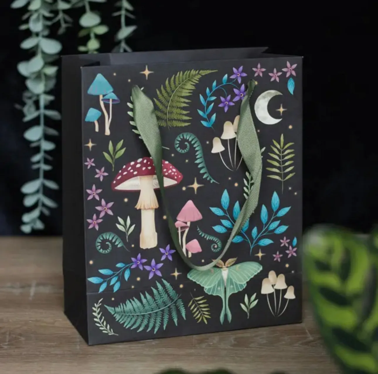 Botanical Mushroom Gift Bag