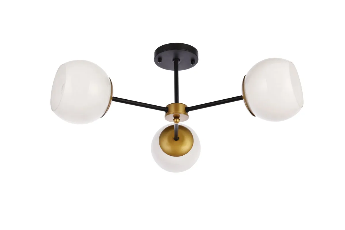Briggs 3 Light Flush Mount