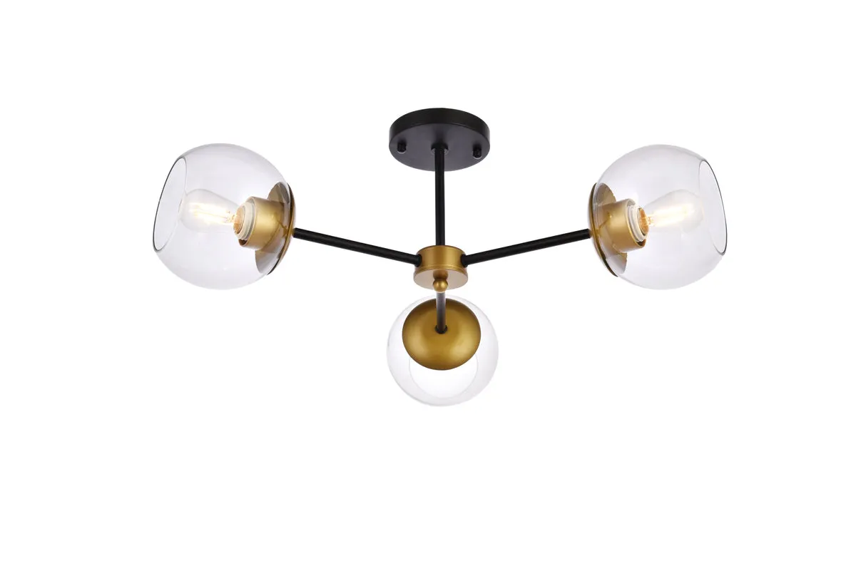 Briggs 3 Light Flush Mount