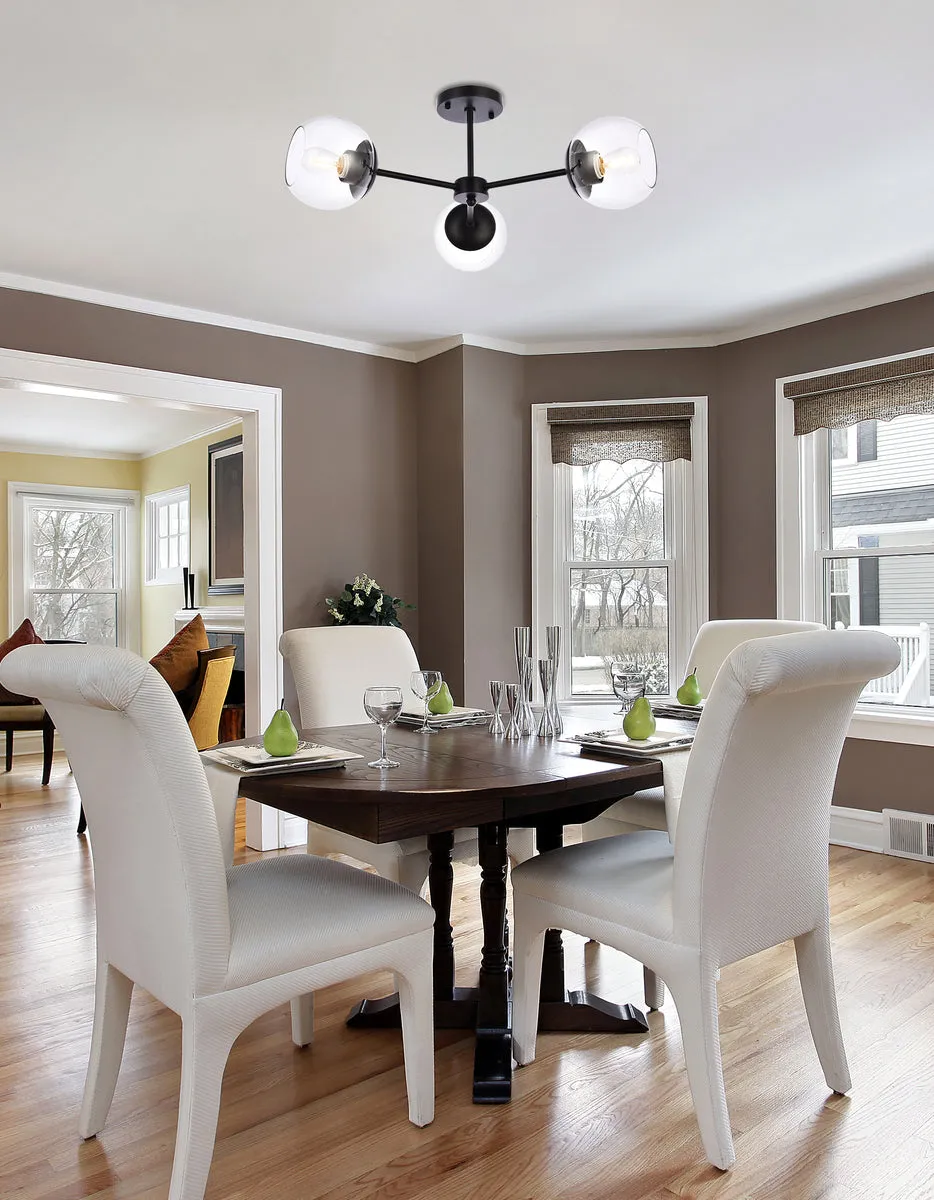 Briggs 3 Light Flush Mount