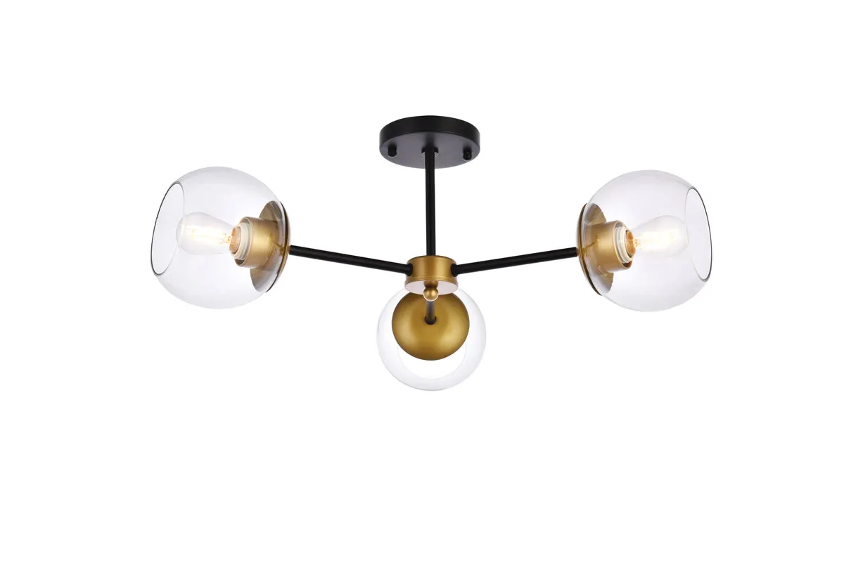 Briggs 3 Light Flush Mount
