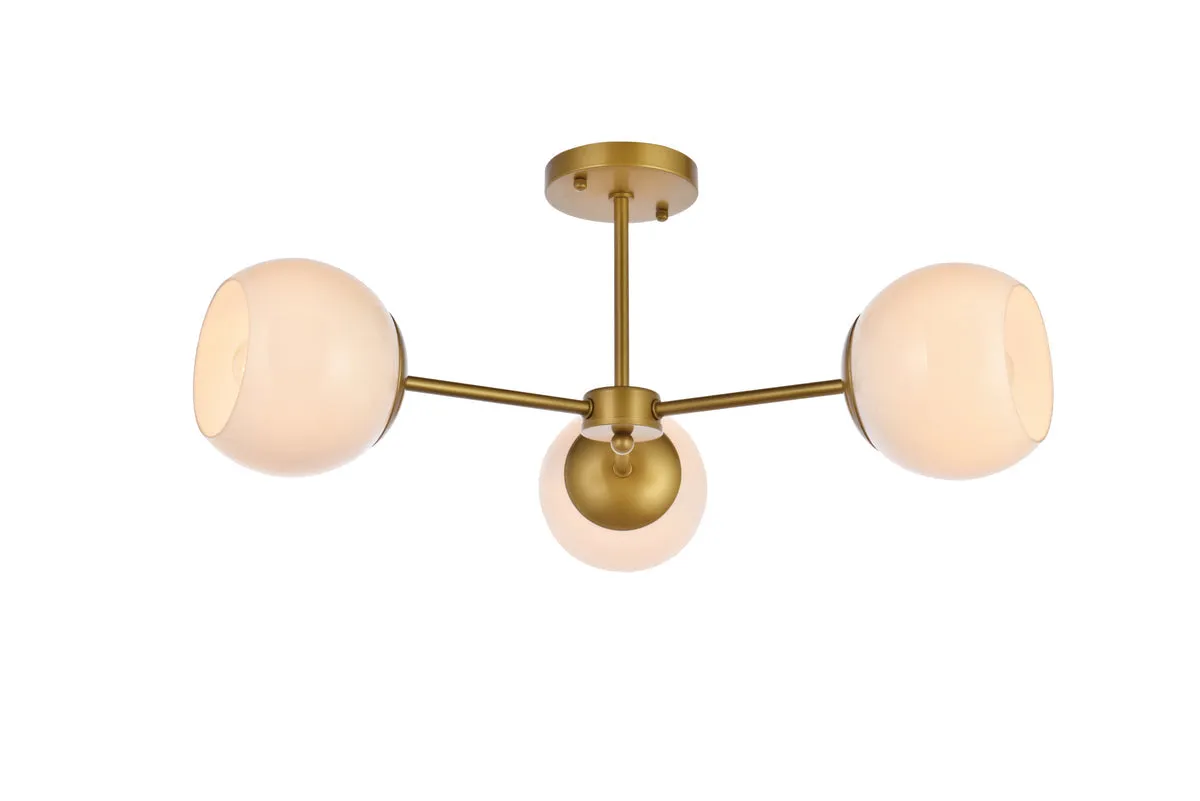 Briggs 3 Light Flush Mount