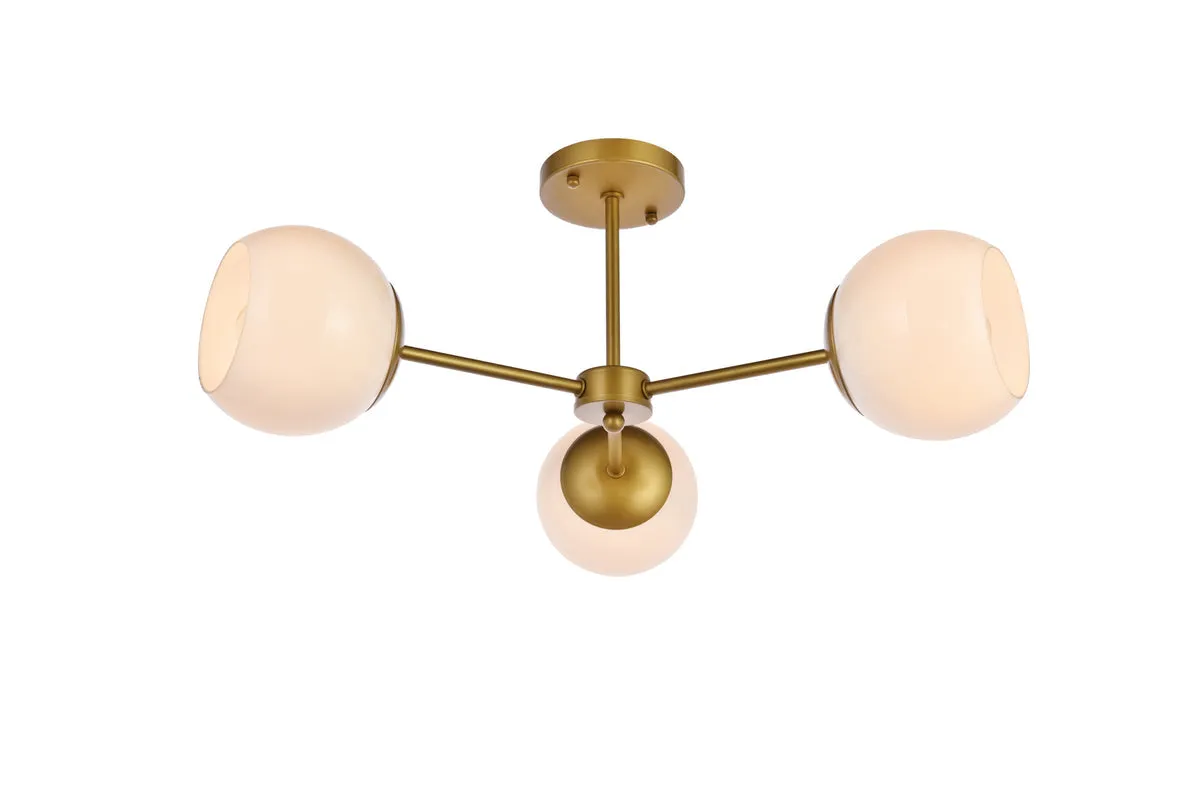 Briggs 3 Light Flush Mount