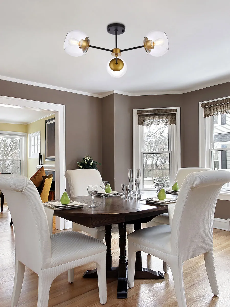 Briggs 3 Light Flush Mount