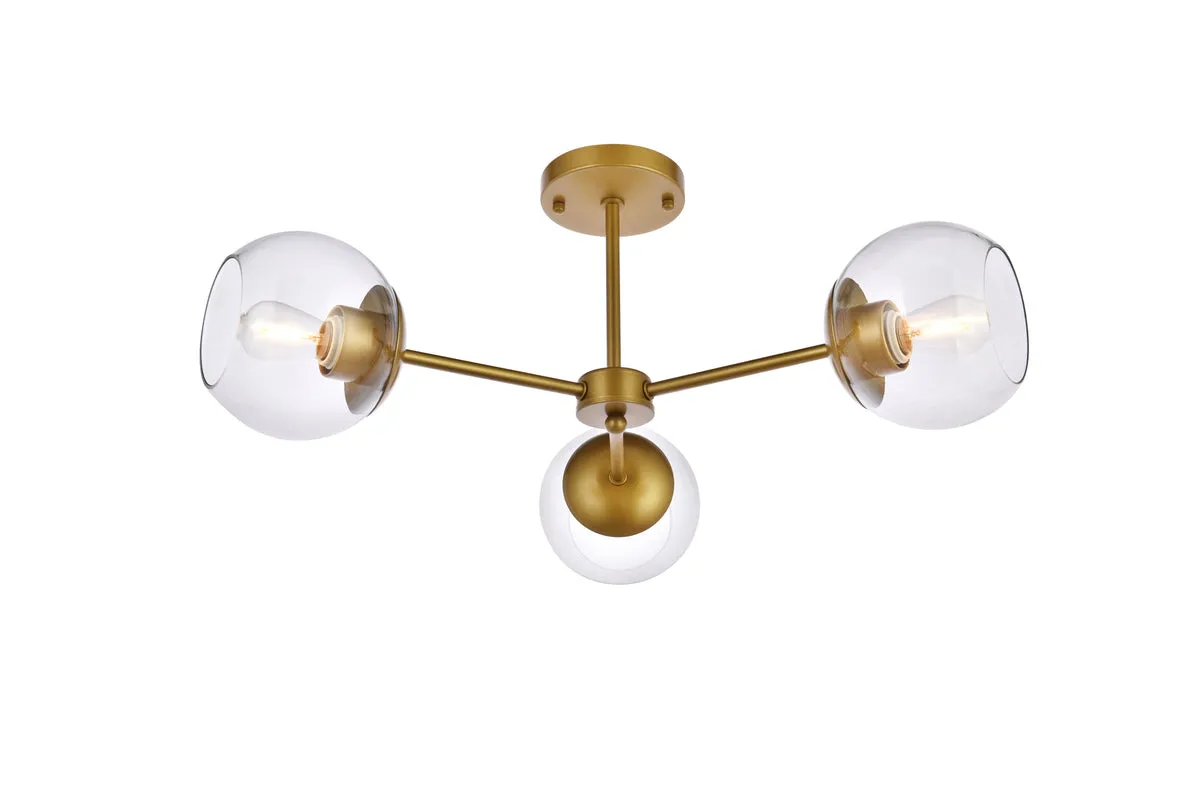 Briggs 3 Light Flush Mount