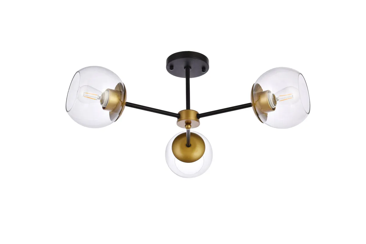 Briggs 3 Light Flush Mount