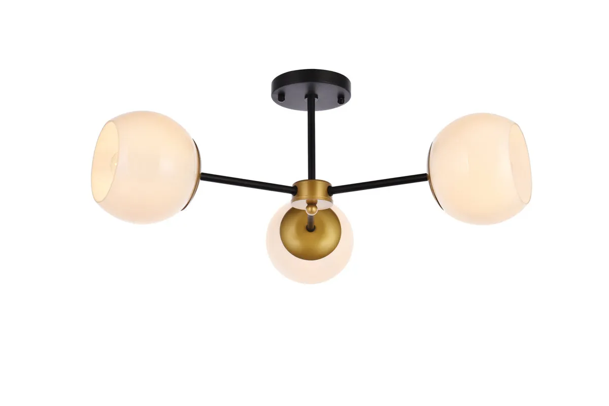 Briggs 3 Light Flush Mount