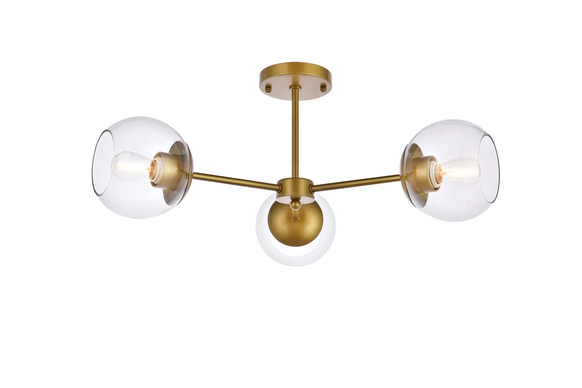 Briggs 3 Light Flush Mount