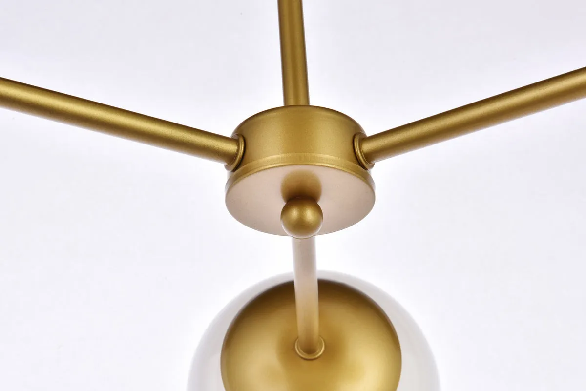 Briggs 3 Light Flush Mount