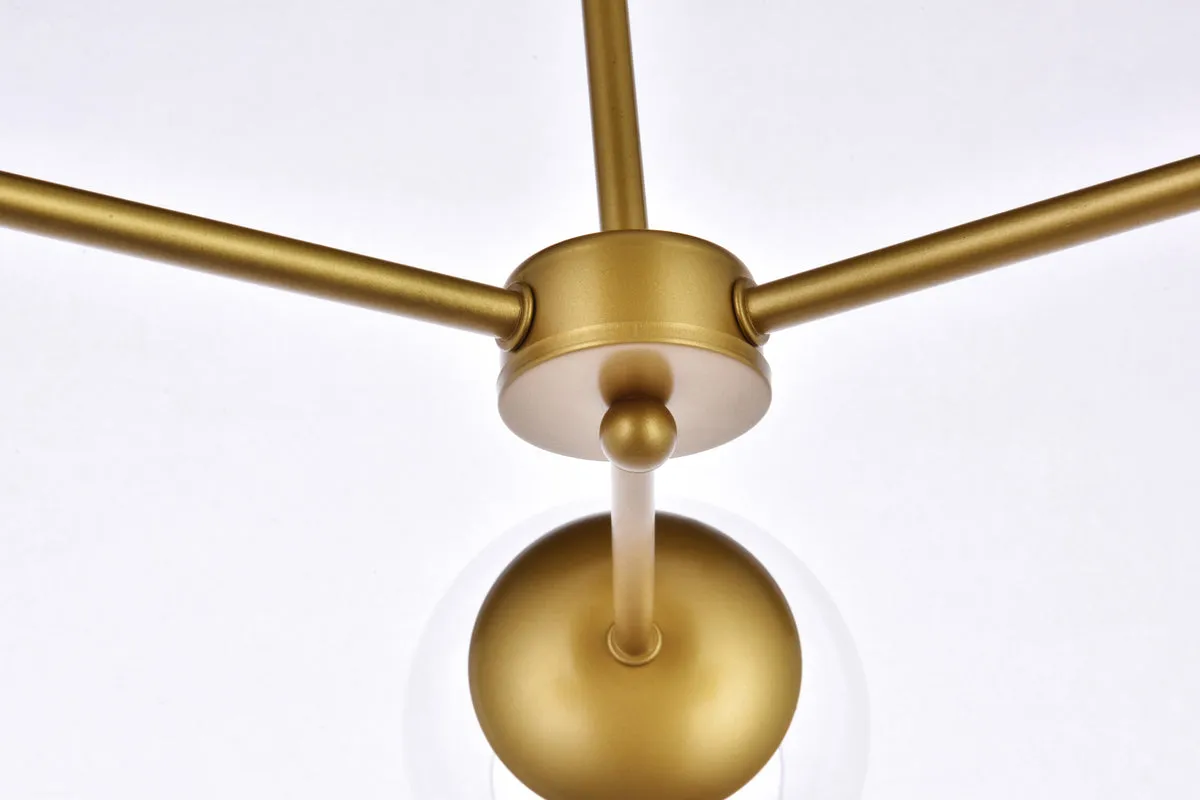 Briggs 3 Light Flush Mount