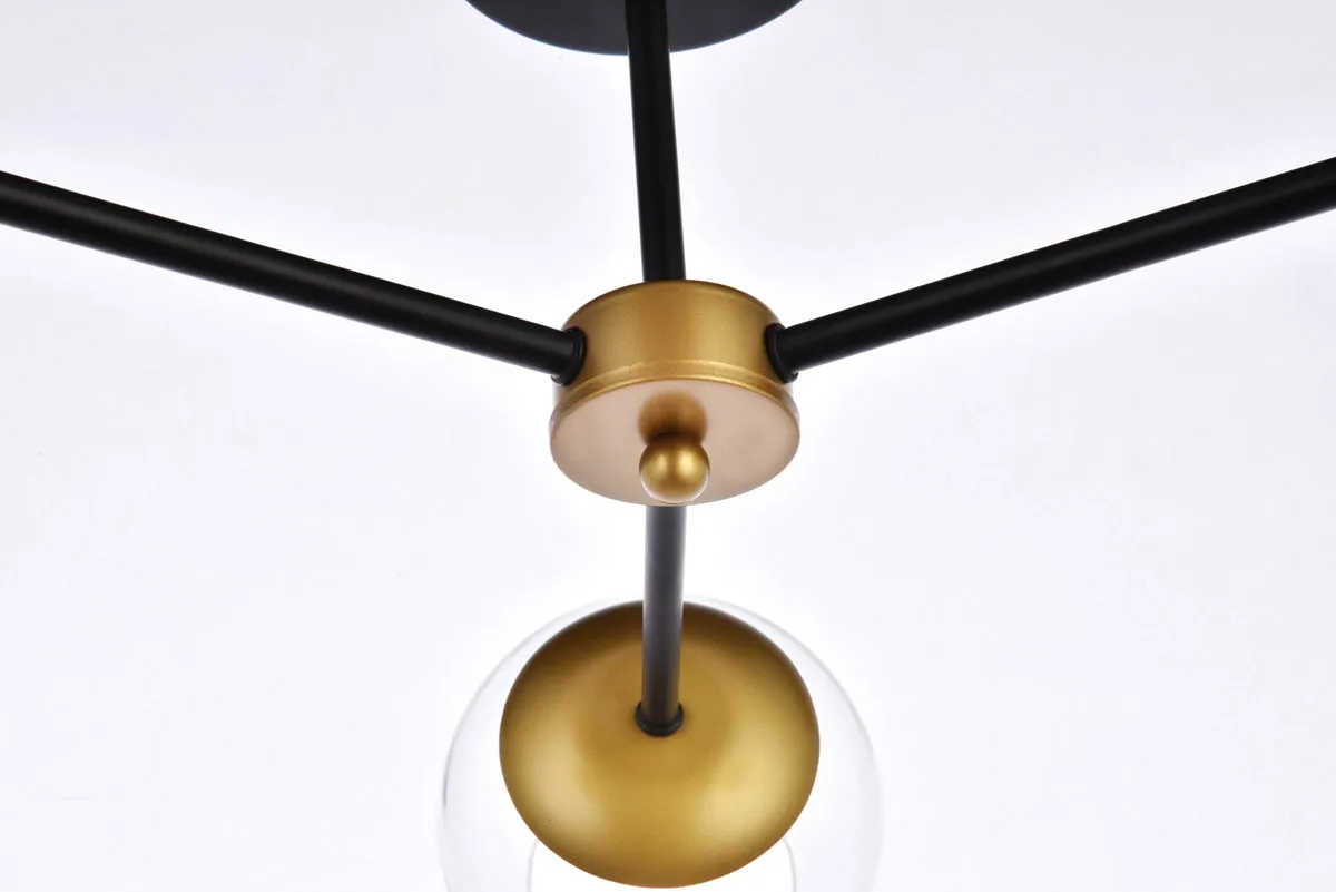 Briggs 3 Light Flush Mount