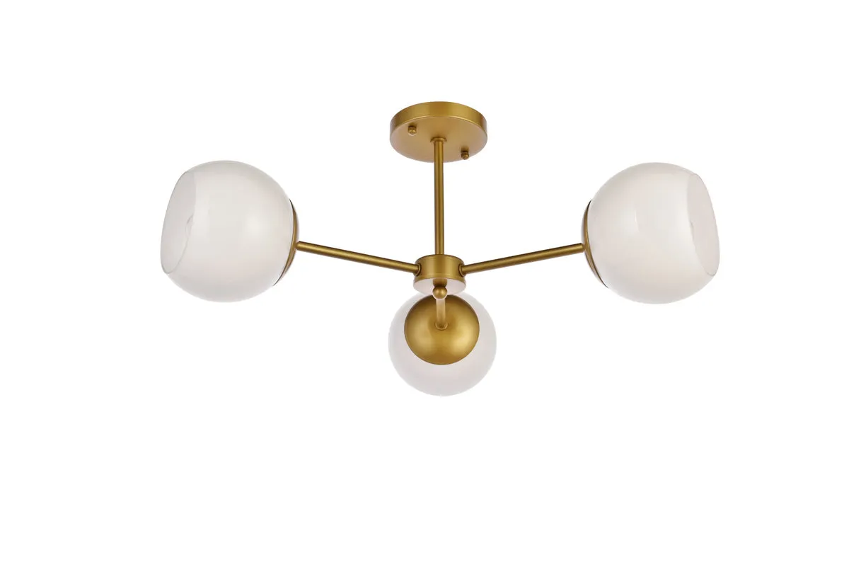 Briggs 3 Light Flush Mount