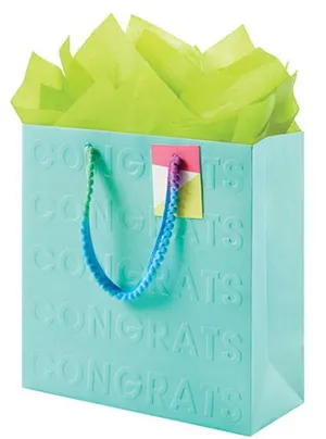 Bright Text Medium Gift Bag