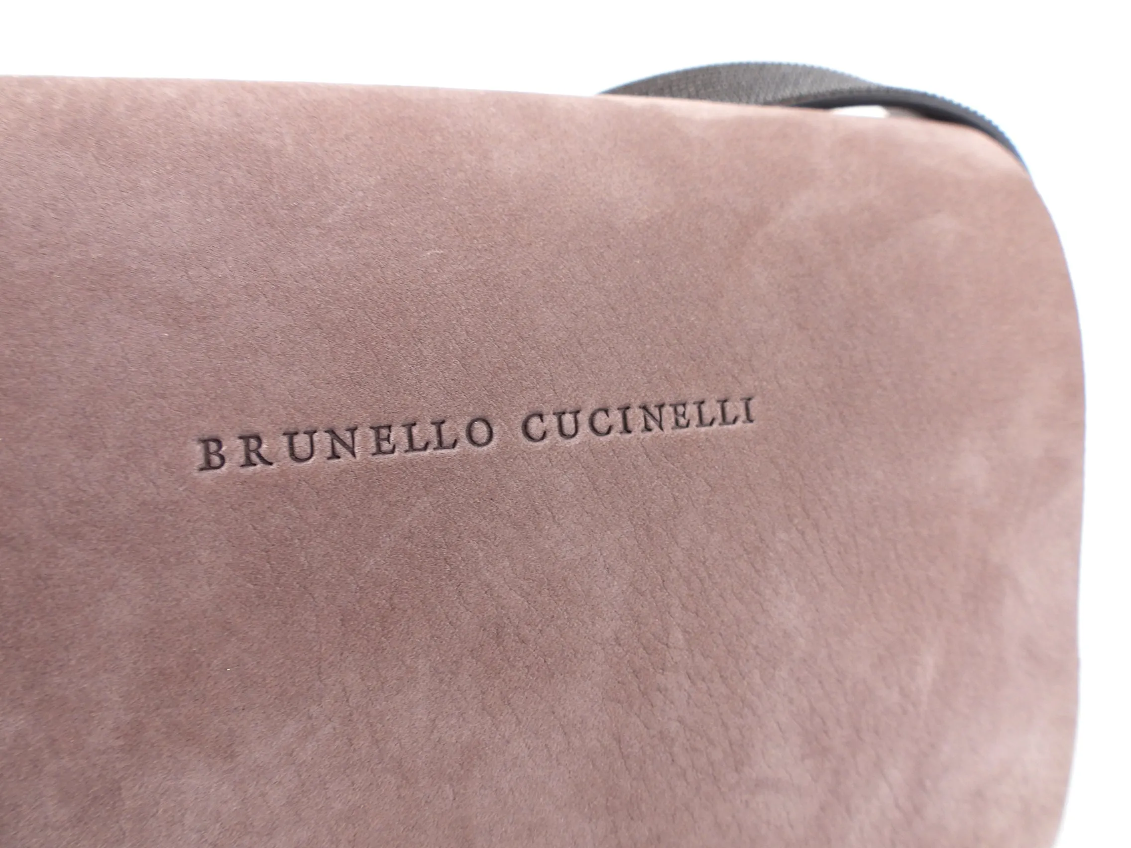 Brunello Cucinelli Dark Purple Metallic Monili Crossbody Bag