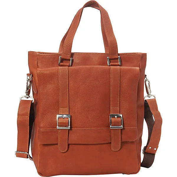 BUCKLE FLAP-OVER SHOULDER BAG