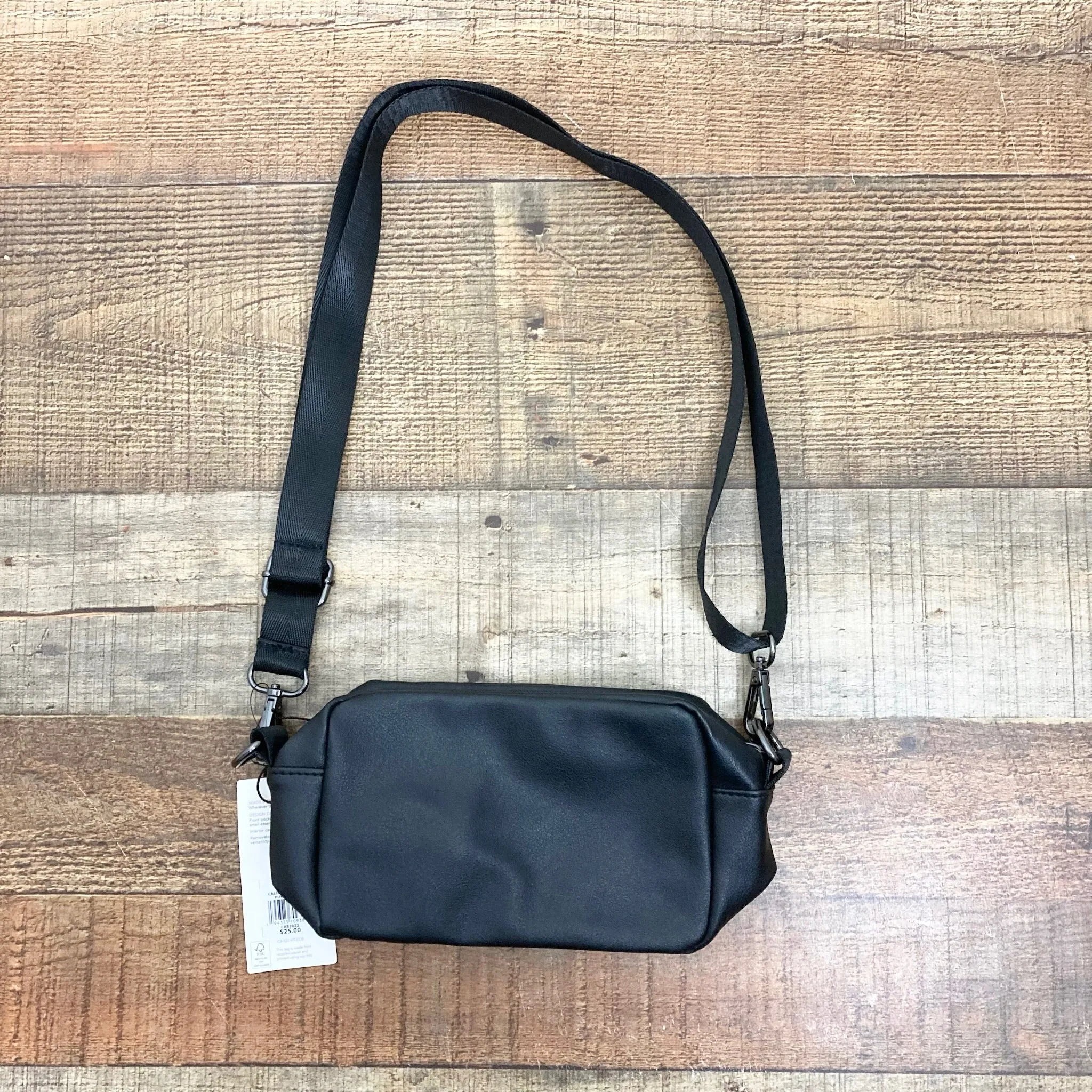 Calia Black Crossbody Bag NWT