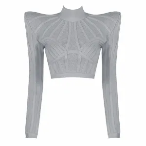 Casual Knitted Solid T Shirt For Women Turtleneck Long Sleeve Korean Slim Short T Shirts Female Spring Fashion