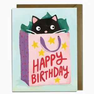 Cat Gift Bag Birthday