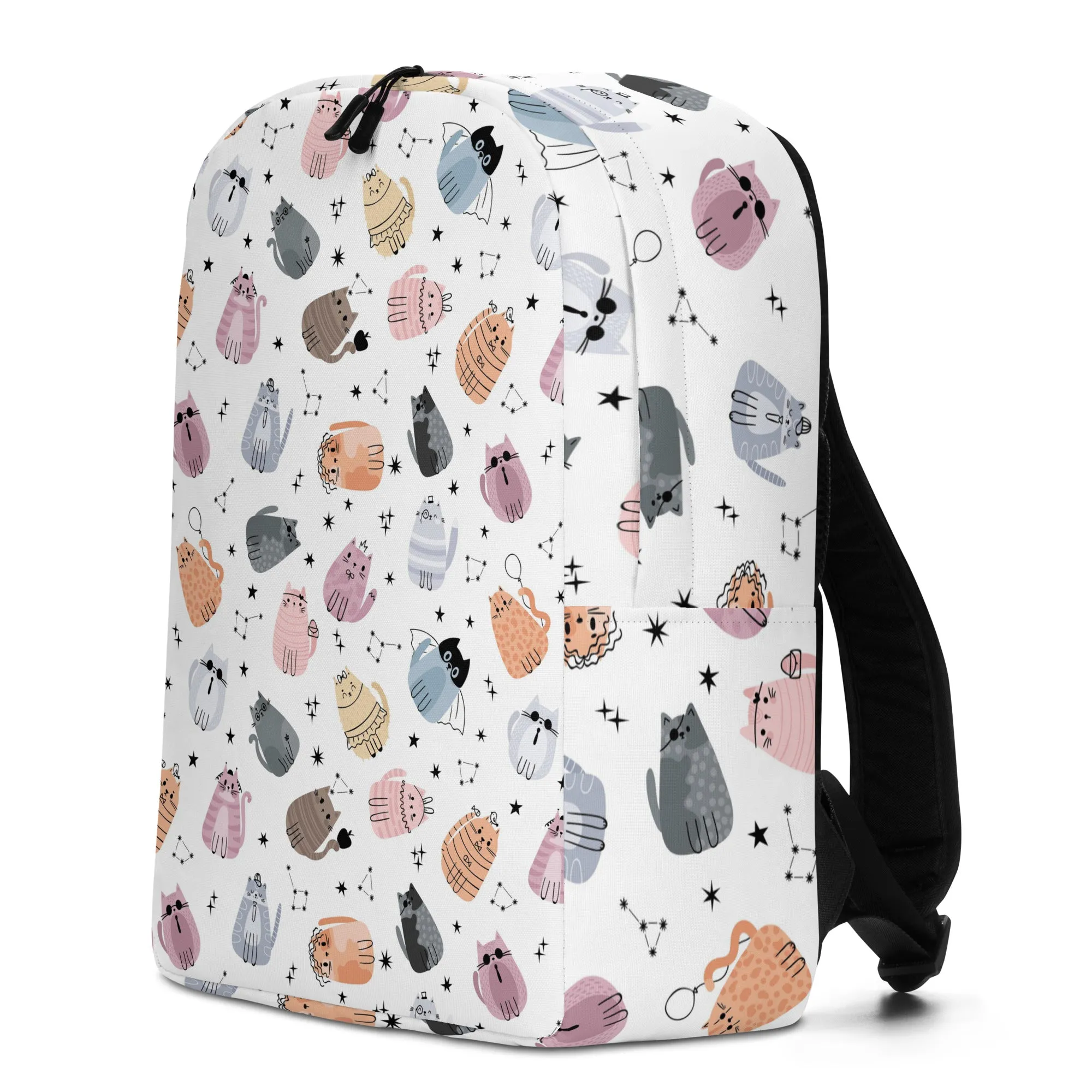 Cat Lovers Favorite Minimalist Backpack, lioness-love