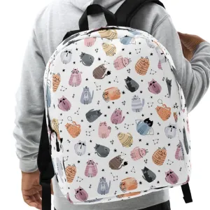 Cat Lovers Favorite Minimalist Backpack, lioness-love