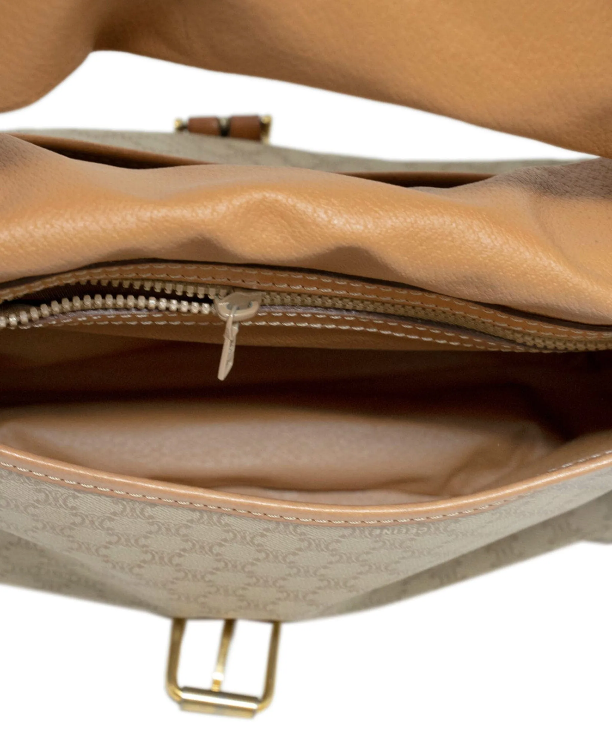Celine Vintage Double Twin Satchel Style Crossbody Bag AGL2399