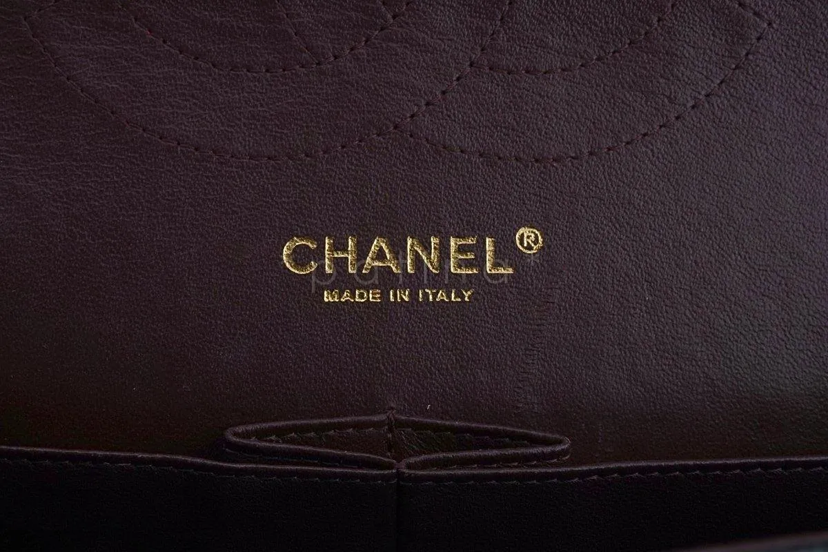 Chanel Black Caviar Jumbo 2.55 Classic Double Flap Bag GHW