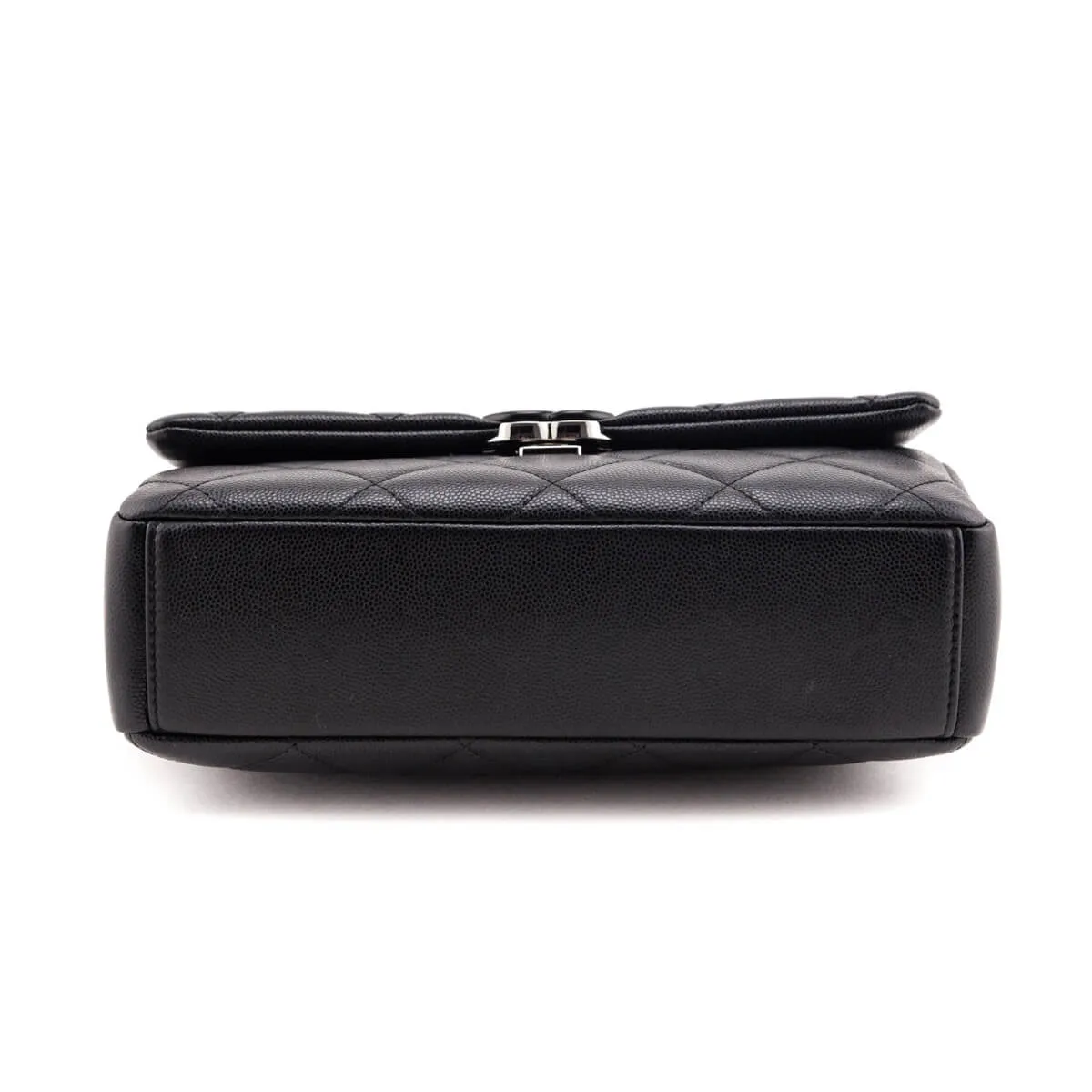 Chanel Black Quilted Grained Calfskin My Everything Flap Bag