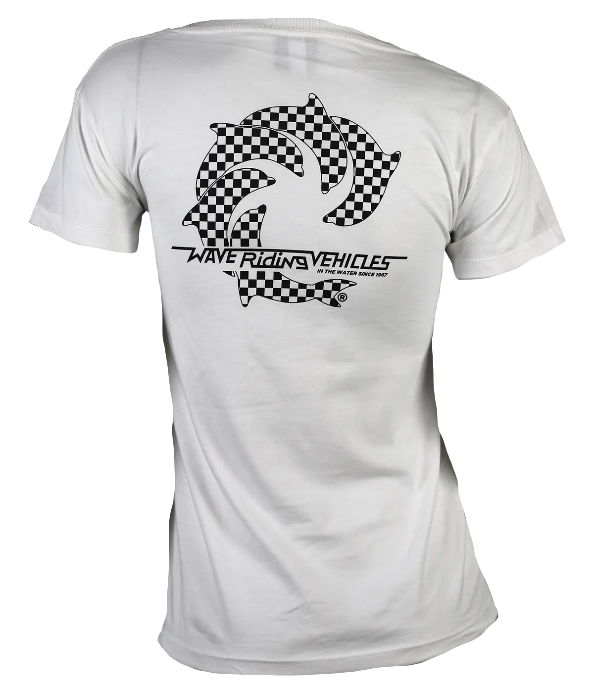Checker Ladies S/S V-Neck T-Shirt