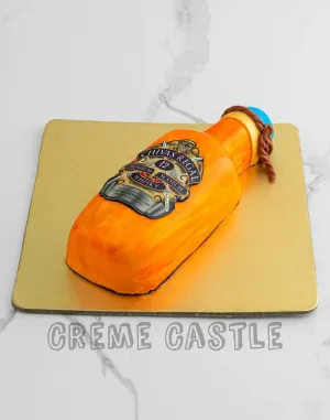 Chivas Regal Bottle Theme Cake