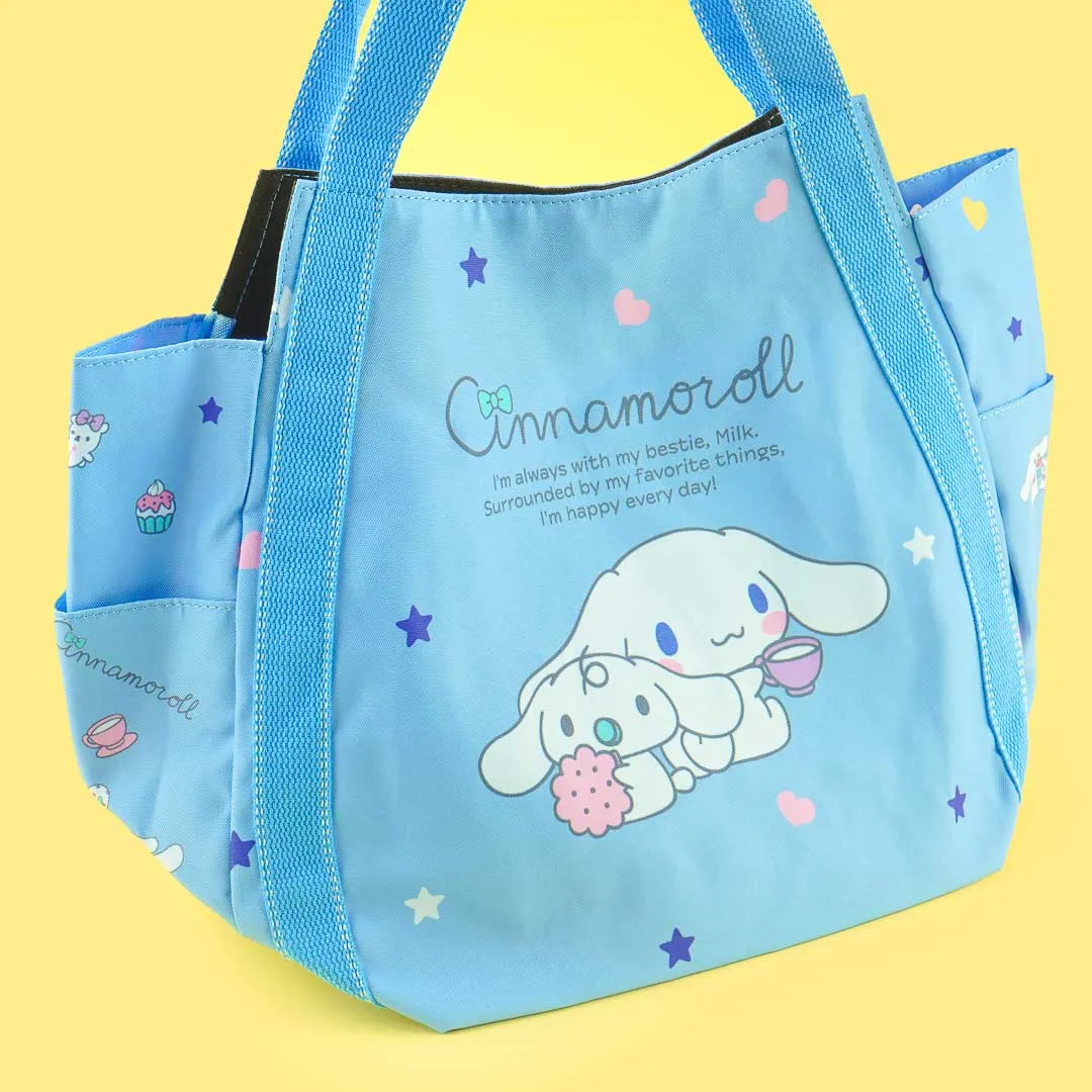 Cinnamoroll & Milk Balloon Shoulder Bag - Large