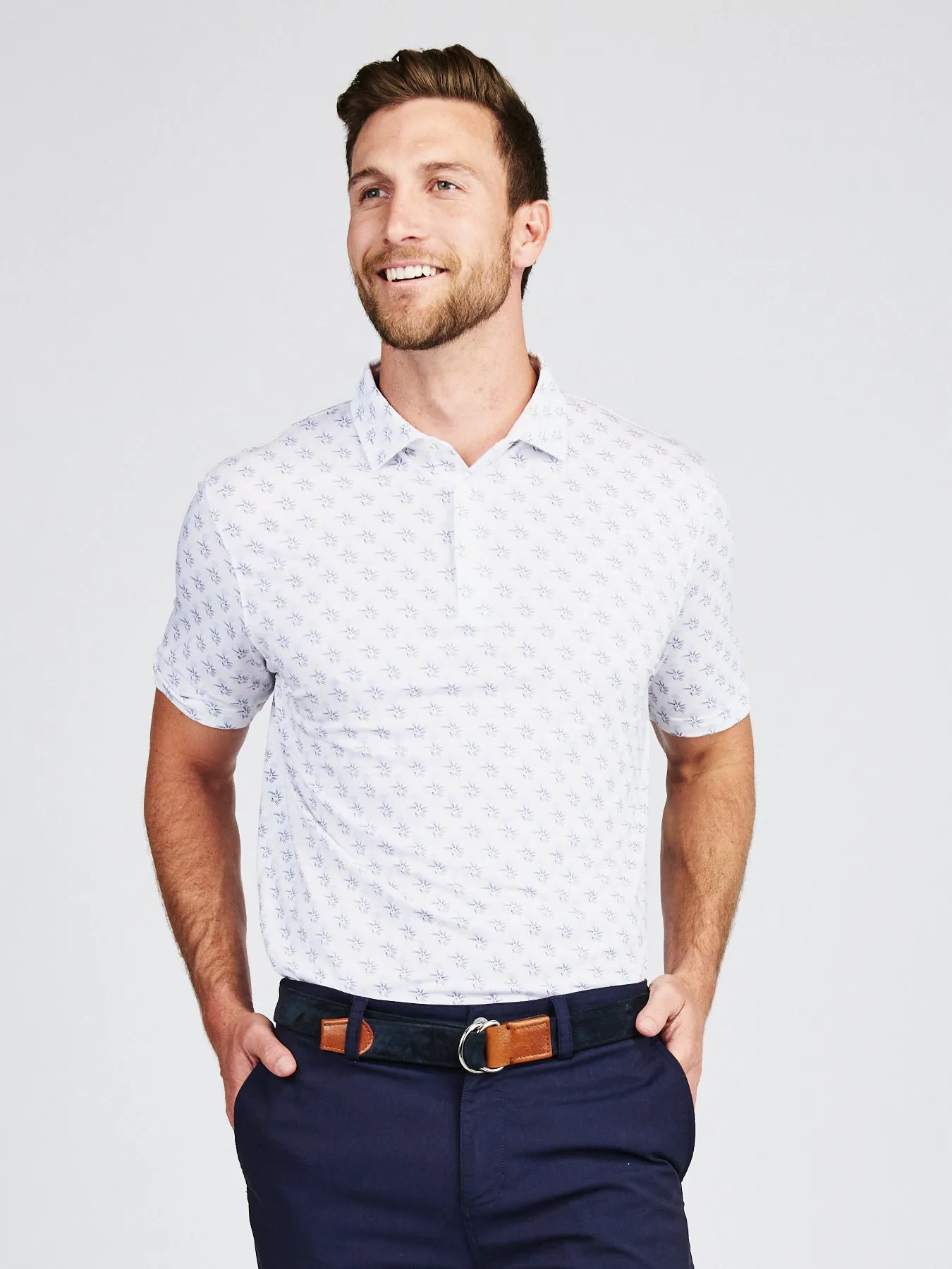 Cloud Lightweight Polo - Pinwheel