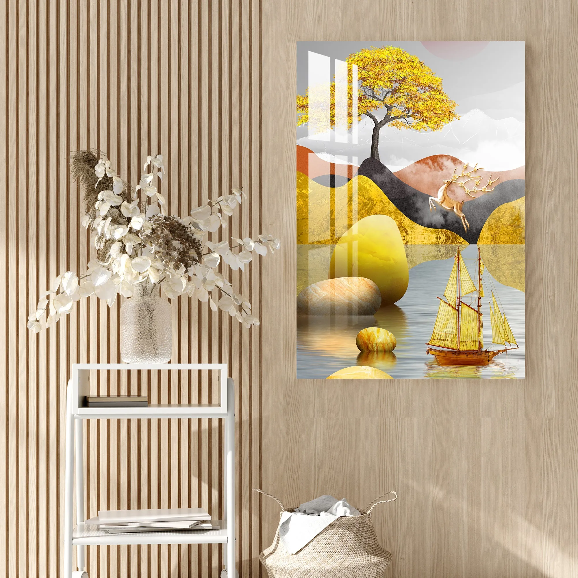 Cloudy Nights Acrylic Wall Art