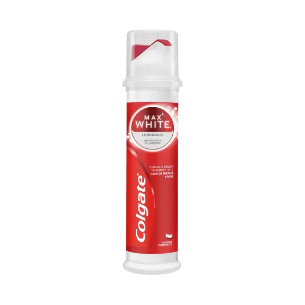 Colgate Max White Luminous ToothPaste Pump 100ml