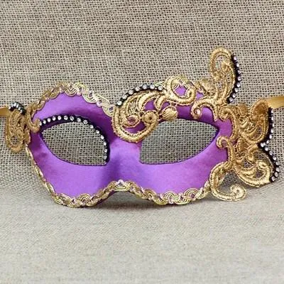 Colombina Regal Purple Satin